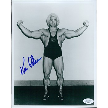 Ken Patera Wrestler Weightlifter Signed 8x10 Glossy Photo JSA Authenticated