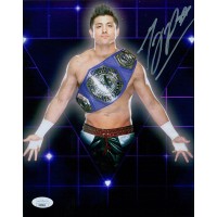 T. J. Perkins WWE TNA ROH Wrestler Signed 8x10 Glossy Photo JSA Authenticated