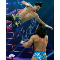 T. J. Perkins WWE TNA ROH Wrestler Signed 8x10 Glossy Photo JSA Authenticated