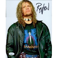Raven WWE WWF Wrestler Signed 8x10 Glossy Photo JSA Authenticated