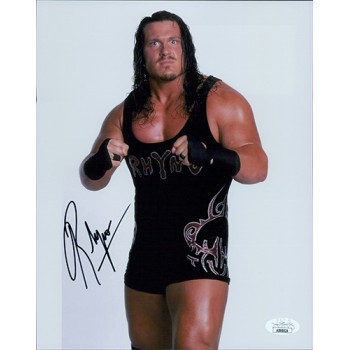 Rhyno Rhino WWE ECW TNA Wrestler Signed 8x10 Glossy Photo JSA Authenticated