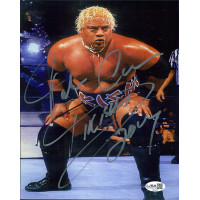 Rikishi Signed WWF/WWE Wrestling 8x10 Glossy Photo JSA Authenticated Rikishi Signed WWF/WWE Wrestling 8x10 Glossy Photo JSA Authenticated