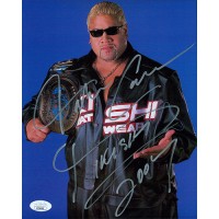 Rikishi Signed WWF/WWE Wrestling 8x10 Glossy Photo JSA Authenticated