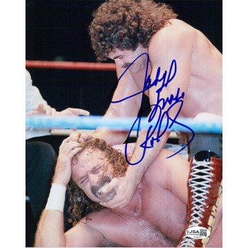 Jake The Snake Roberts WWF WCW Wrestler Signed 8x10 Glossy Photo JSA Authentic Jake The Snake Roberts WWF WCW Wrestler Signed 8x10 Glossy Photo JSA Authentic