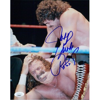 Jake The Snake Roberts WWF WCW Wrestler Signed 8x10 Glossy Photo JSA Authentic