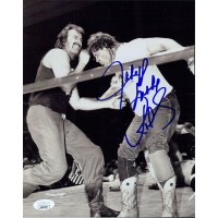 Jake The Snake Roberts WWF WCW Wrestler Signed 8x10 Glossy Photo JSA Authentic