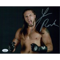 Lance Rock TNA Wrestling Signed 8x10 Glossy Photo JSA Authenticated