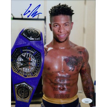 Lio Rush WWE Wrestler Signed 8x10 Glossy Photo JSA Authenticated