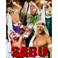 Sabu ECW NWA WWF WCW Wrestler Signed 8x10 Glossy Photo JSA Authenticated Sabu ECW NWA WWF WCW Wrestler Signed 8x10 Glossy Photo JSA Authenticated