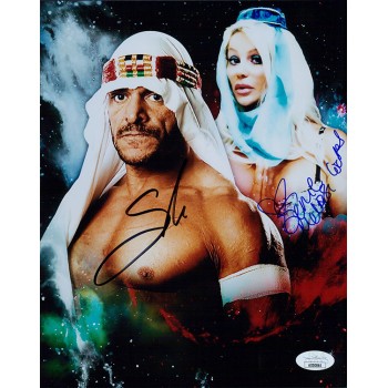 Sabu and Genie Melissa Coates Signed 8x10 Glossy Photo JSA Authenticated