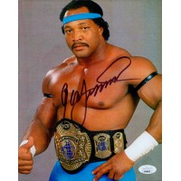 Ron Simmons WCW ECW WWE Wrestler Signed 8x10 Glossy Photo JSA Authenticated