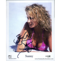 Sunny WWF WWE ECW WCW Diva Wrestler Signed 8x10 Glossy Photo JSA Authenticated Sunny WWF WWE ECW WCW Diva Wrestler Signed 8x10 Glossy Photo JSA Authenticated