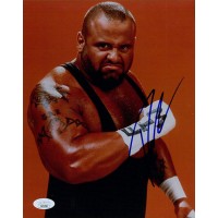Taz WWE WWF TNA AEW Wrestler Signed 8x10 Glossy Photo JSA Authenticated