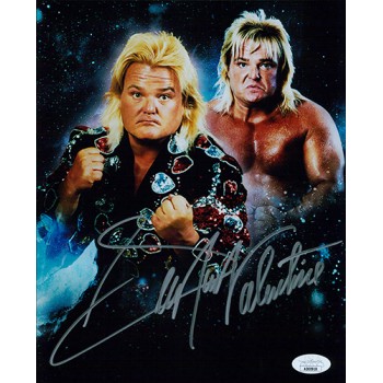 Greg The Hamer Valentine WWE WWF Wrestler Signed 8x10 Glossy Photo JSA Authentic