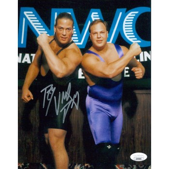 Rob Van Dam WWE WWF Wrestler Signed 8x10 Glossy Photo JSA Authenticated