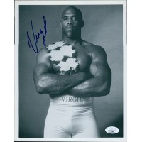 Virgil Signed WWF/WWE Wrestling 8x10 Cardstock Photo JSA Authenticated