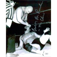 Baron Von Raschke WWE WWF Wrestler Signed 8x10 Glossy Photo JSA Authenticated
