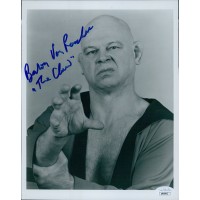 Baron Von Raschke WWE WWF Wrestler Signed 8x10 Glossy Photo JSA Authenticated