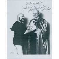 Baron Von Raschke WWE WWF Wrestler Signed 8.5x11 Cardstock Photo JSA Authentic