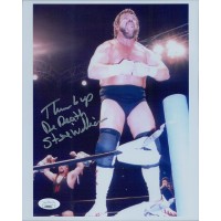 Steve Williams Dr. Death NWA Wrestler Signed 8x10 Glossy Photo JSA Authenticated