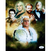 Barry Windham WWE WWF WCW NWA Wrestler Signed 8x10 Glossy Photo JSA Authentic